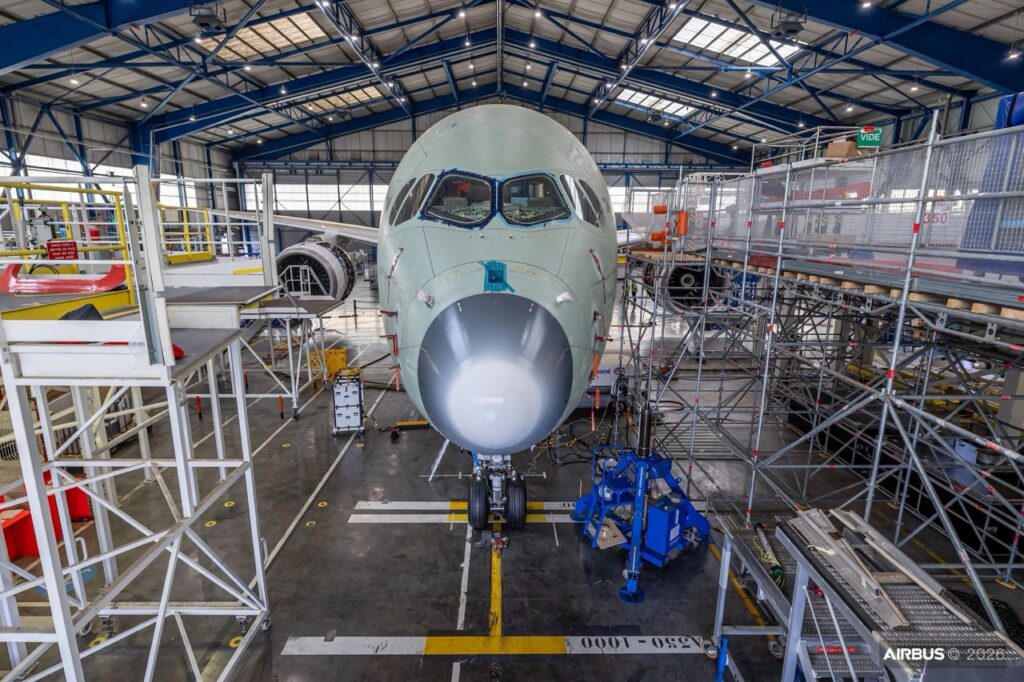 Airbus A350F completes ground vibration testing ahead of first flight Airbus A350F completes ground vibration testing ahead of first flight