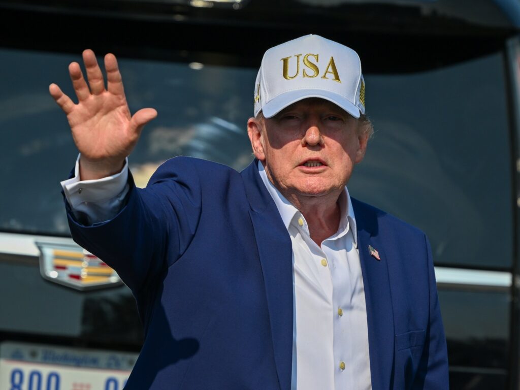 US president says he is using economic pressure, not strikes, on Iran