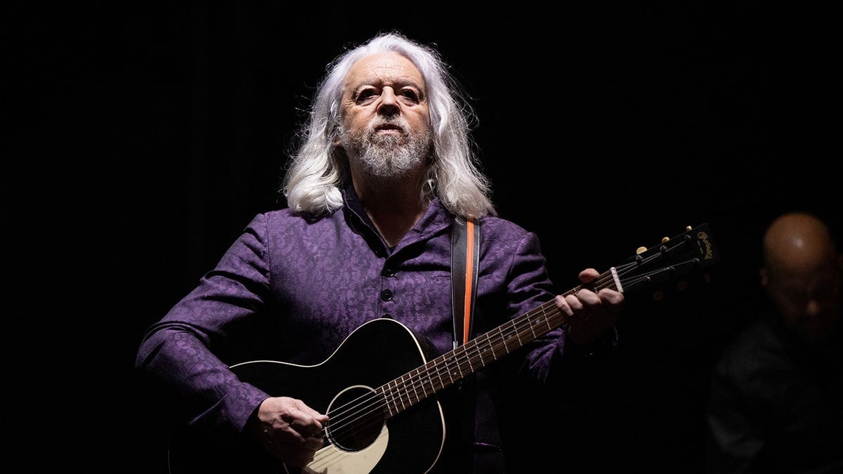 Roland Orzabal of Tears for Fears performs onstage at The Darker Waves Festival.