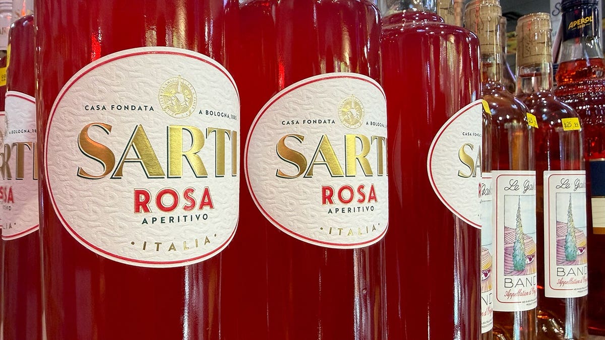 Bottles of Sarti Rosa