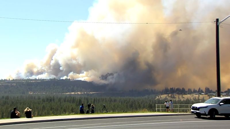 Live updates: Residents flee wildfires in Spokane County, Washington Live updates: Residents flee wildfires in Spokane County, Washington