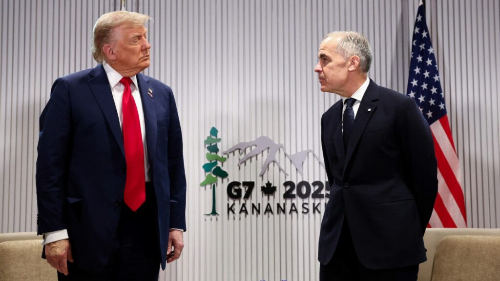 US-Canada trade negotiations suspended, Carney vows dollar-for-dollar retaliation against Trump’s 50% tariffs US-Canada trade negotiations suspended, Carney vows dollar-for-dollar retaliation against Trump's 50% tariffs