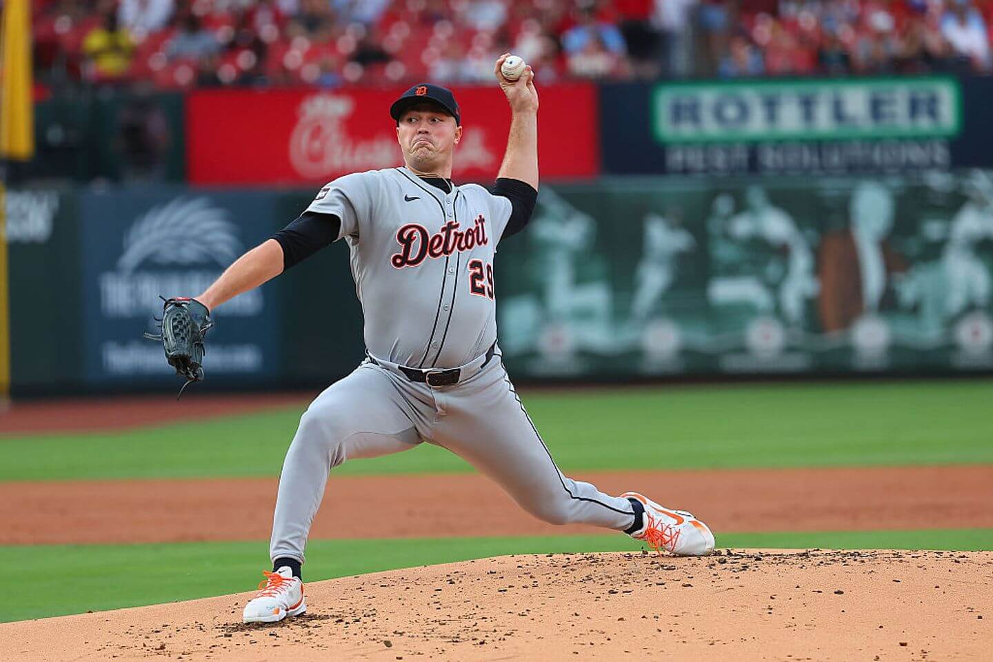 Detroit pitcher Tarik Skubal.