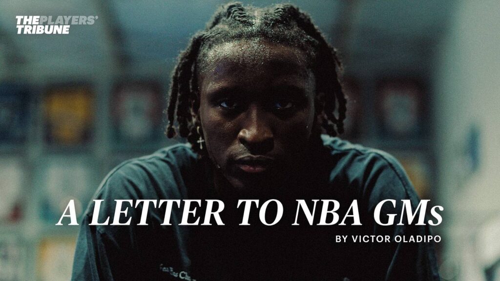 A Letter to NBA GMs A Letter to NBA GMs