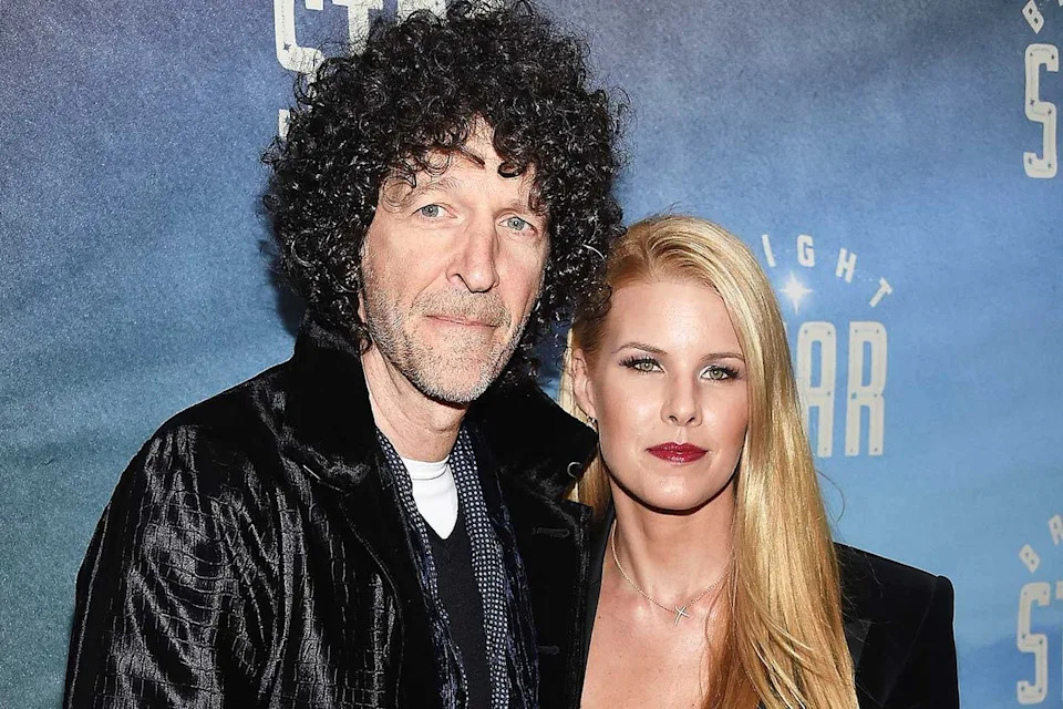 Throwback of Howard Stern with his wife, Beth, in March 2016.Credit: Dimitrios Kambouris/Getty