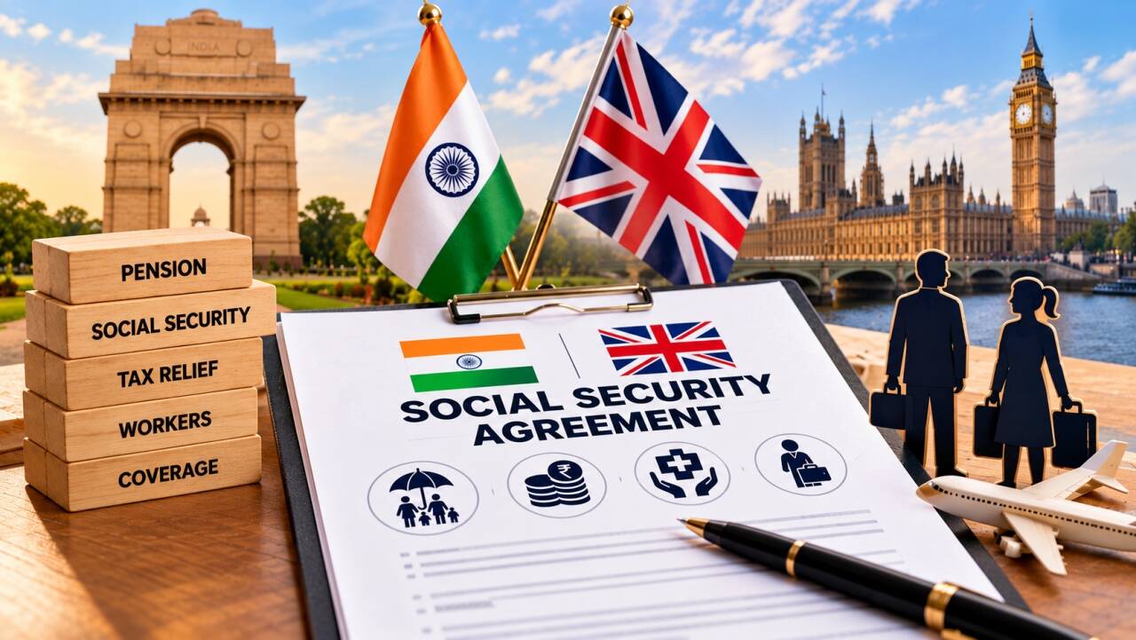 India-UK Social Security Agreement: DCC limits double contributions; five-year rule explained